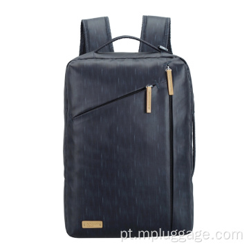 Personalização de mochilas de laptop de superfície de couro